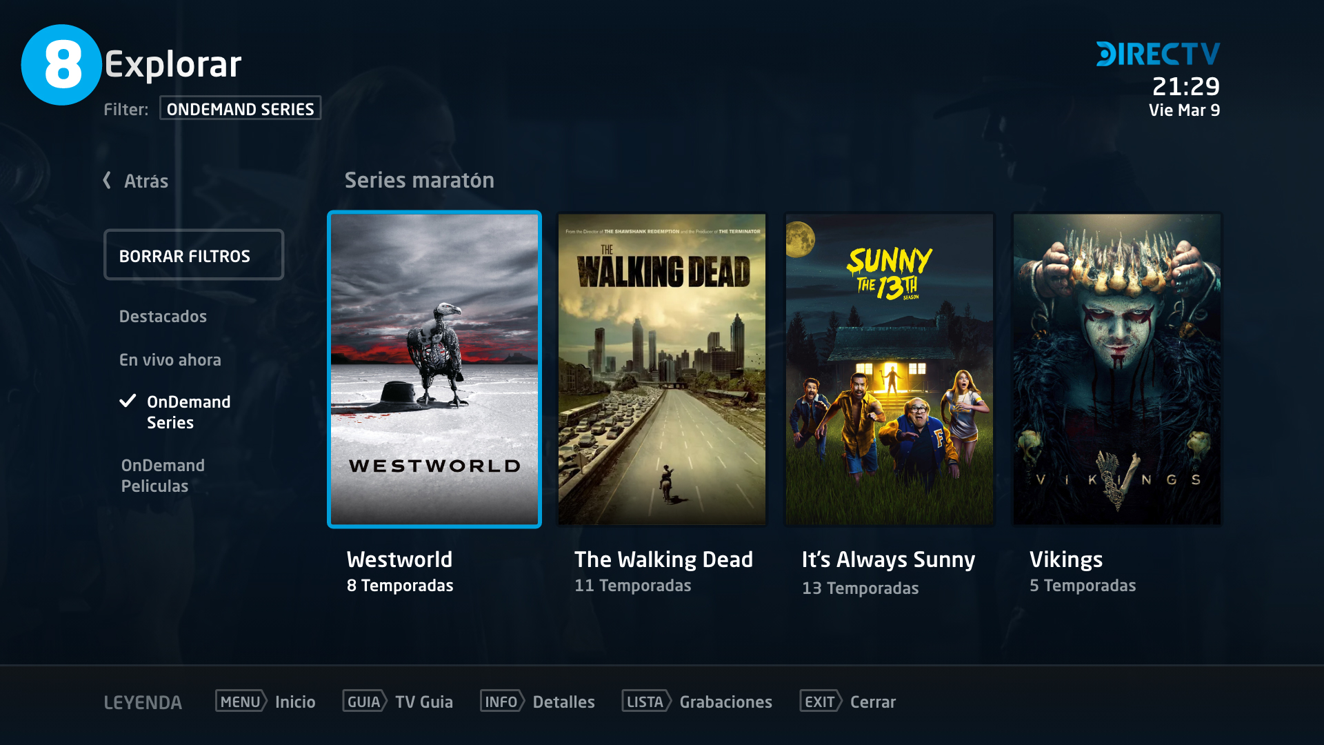 DIRECTV - Planes con On Demand